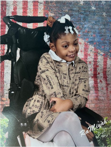 Portrait of RaMiyah, the inspiration behind In RaMiyah's Hands